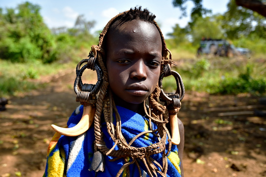 Mursi villages